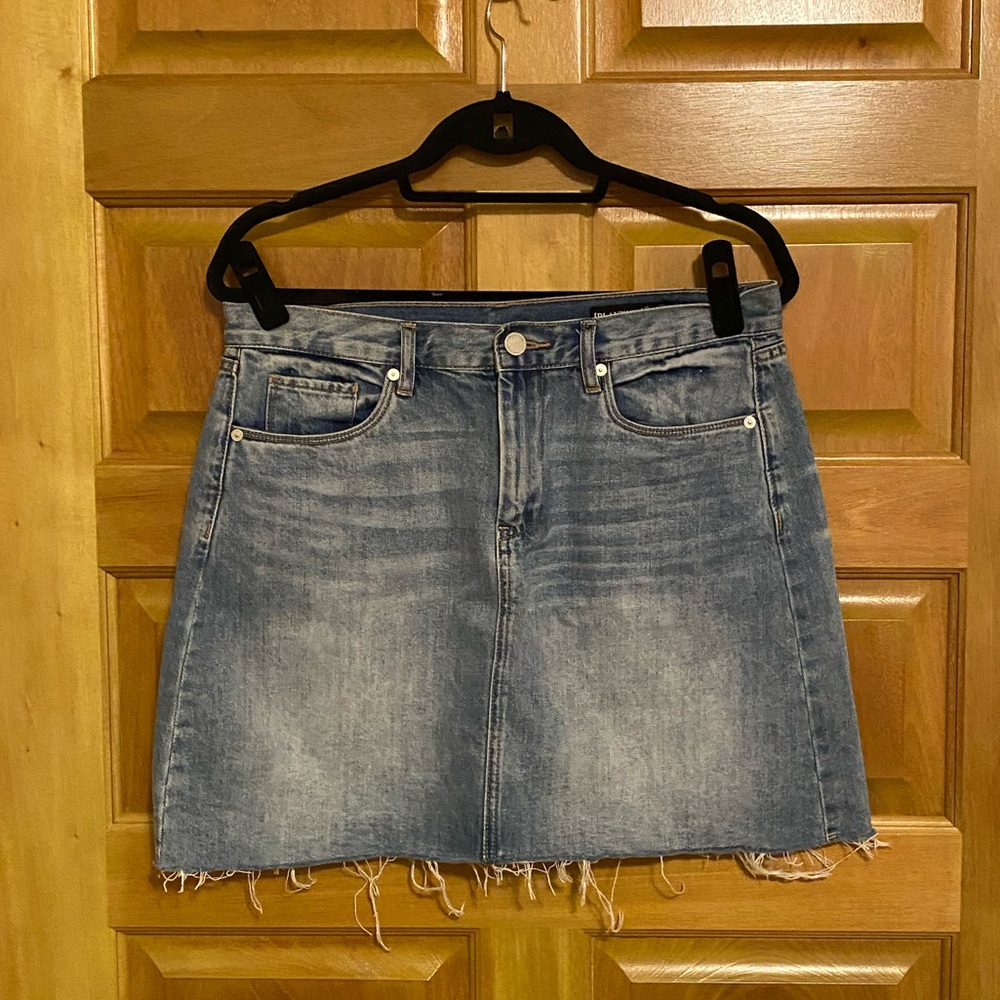 Denim miniskirt